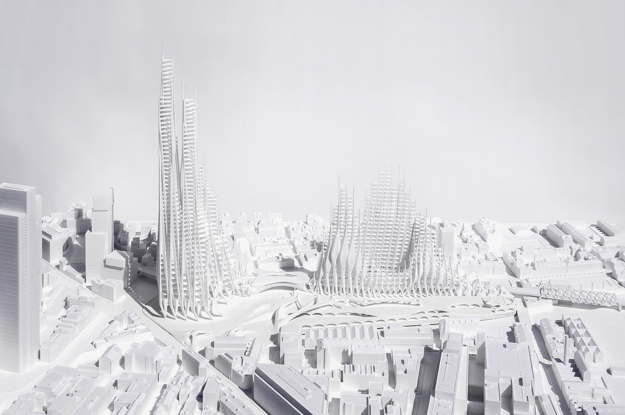 伦敦 Bishopsgate Goodsyard 地标设计 | 扎哈·哈迪德遗作传承-19