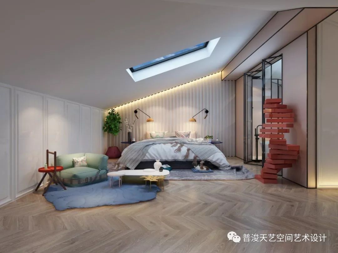 《逐光》孙谱淳 | 精致法式风,打造浪漫优雅家居空间-65