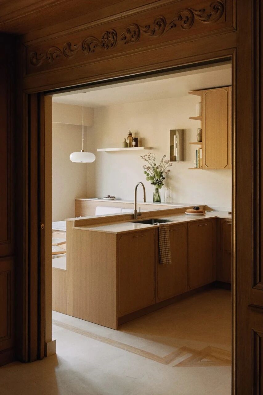 时间的痕迹·静谧巴黎住宅丨法国巴黎丨费舍尔与莫德雷尔工作室（Fischer  Mordrelle）-23