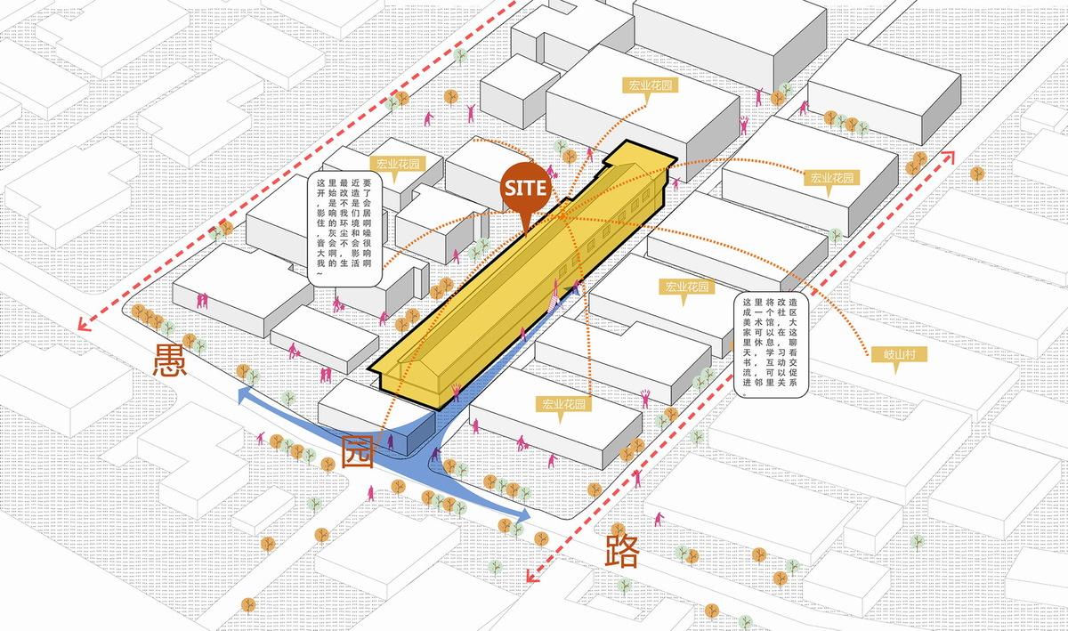 粟上海·公共艺术与社区营造计划之粟上海社区美术馆·愚园丨中国上海丨HDD上海华都建筑规划设计有限公司-24