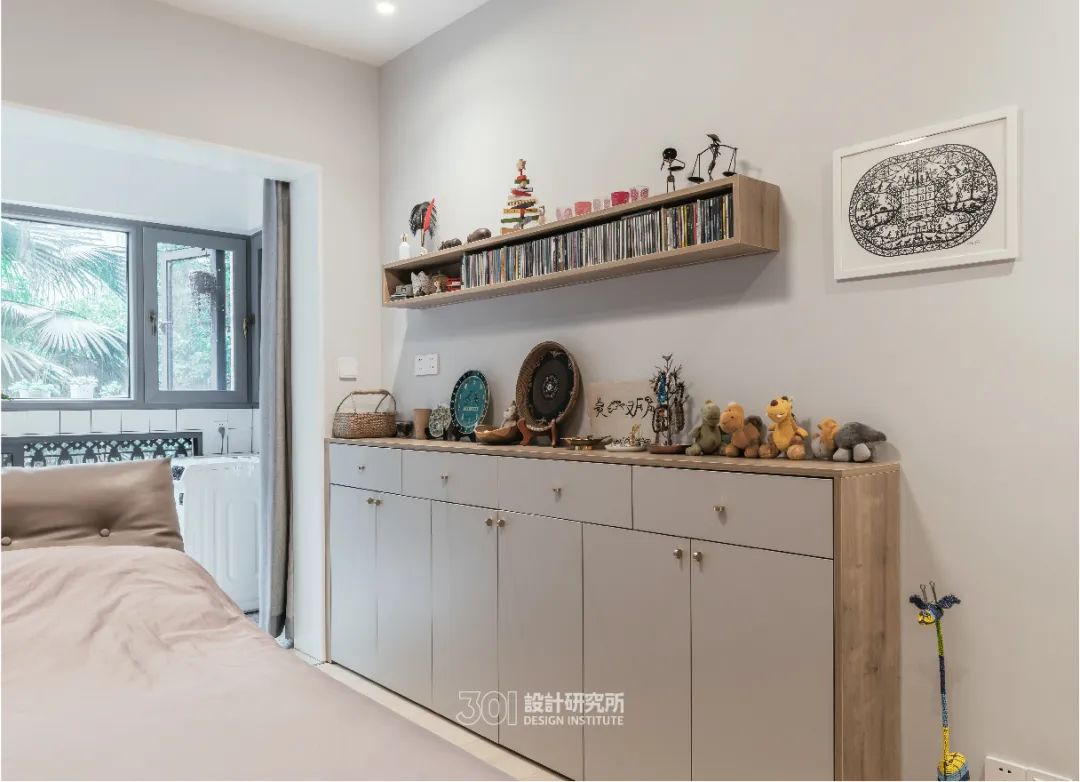 78 平米北欧风之家 | 墨绿背景墙的稳重与雅致-40