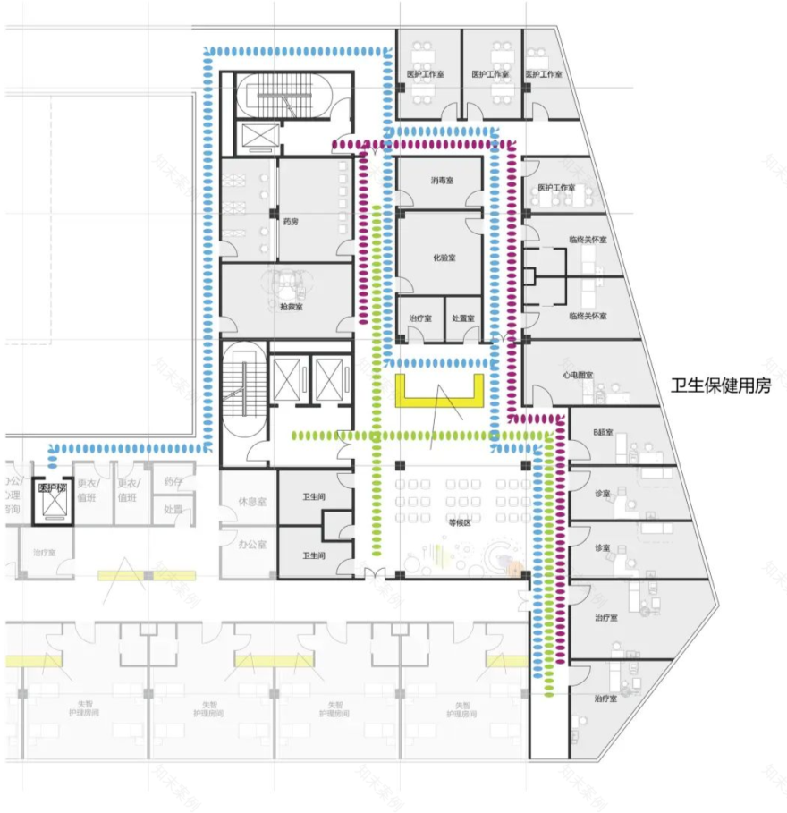 深圳龙岗区养老护理院丨中国深圳丨尼克建筑设计集团+中机国际工程设计研究院有限责任公司-86