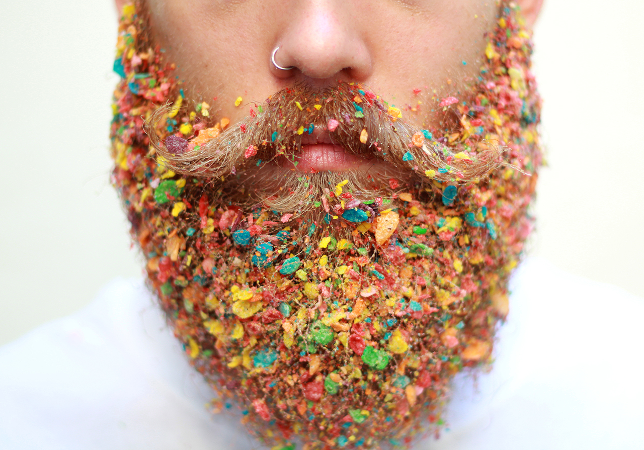 创意闪耀,同性胡须装饰的艺术-30