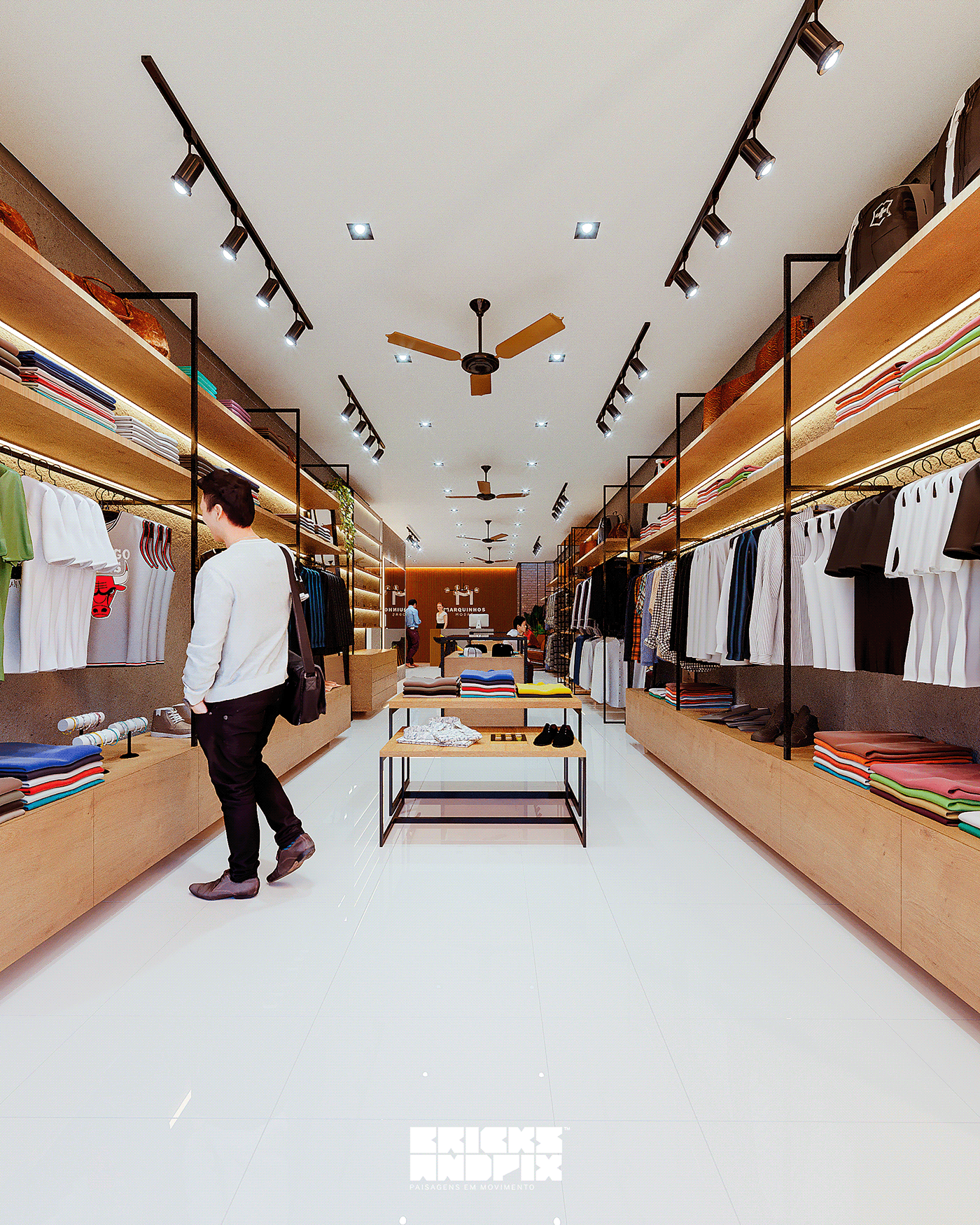 男装店 CGI 设计丨Andreia Vieira-0