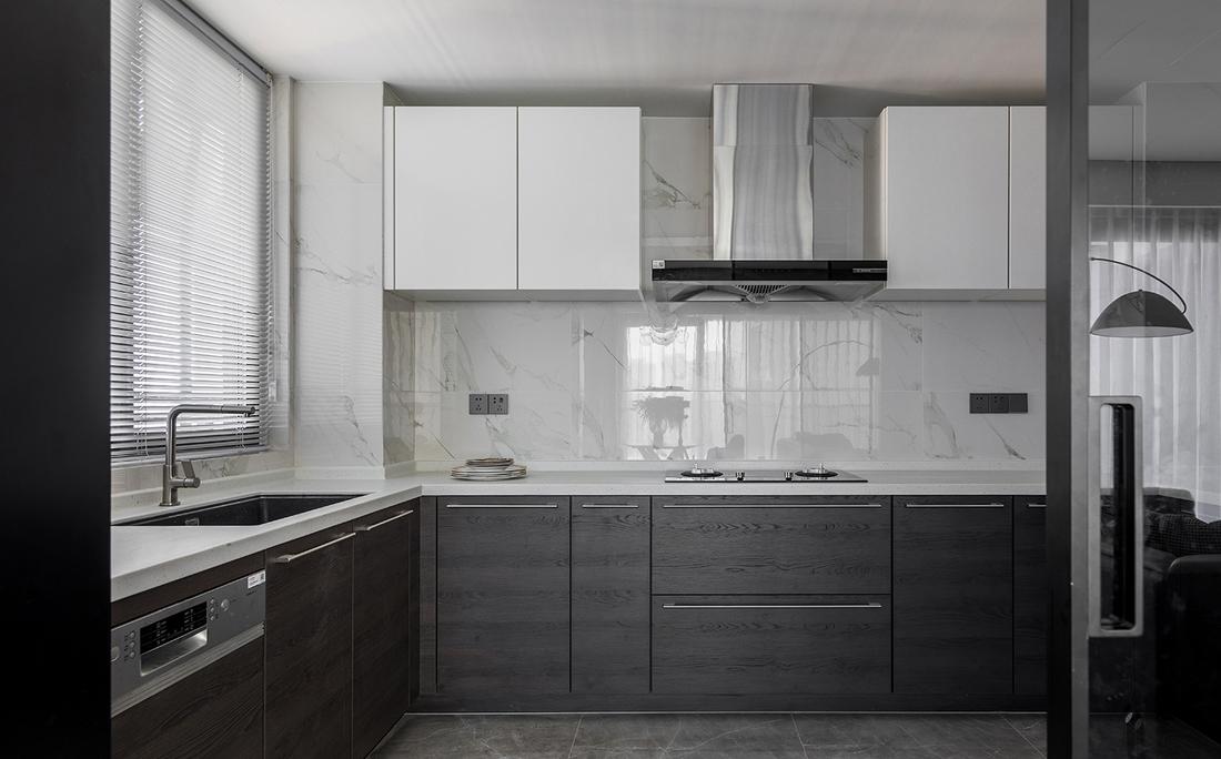 朴森全案设计丨平层丨超棒采光+开放空间，高级从简约开始-8