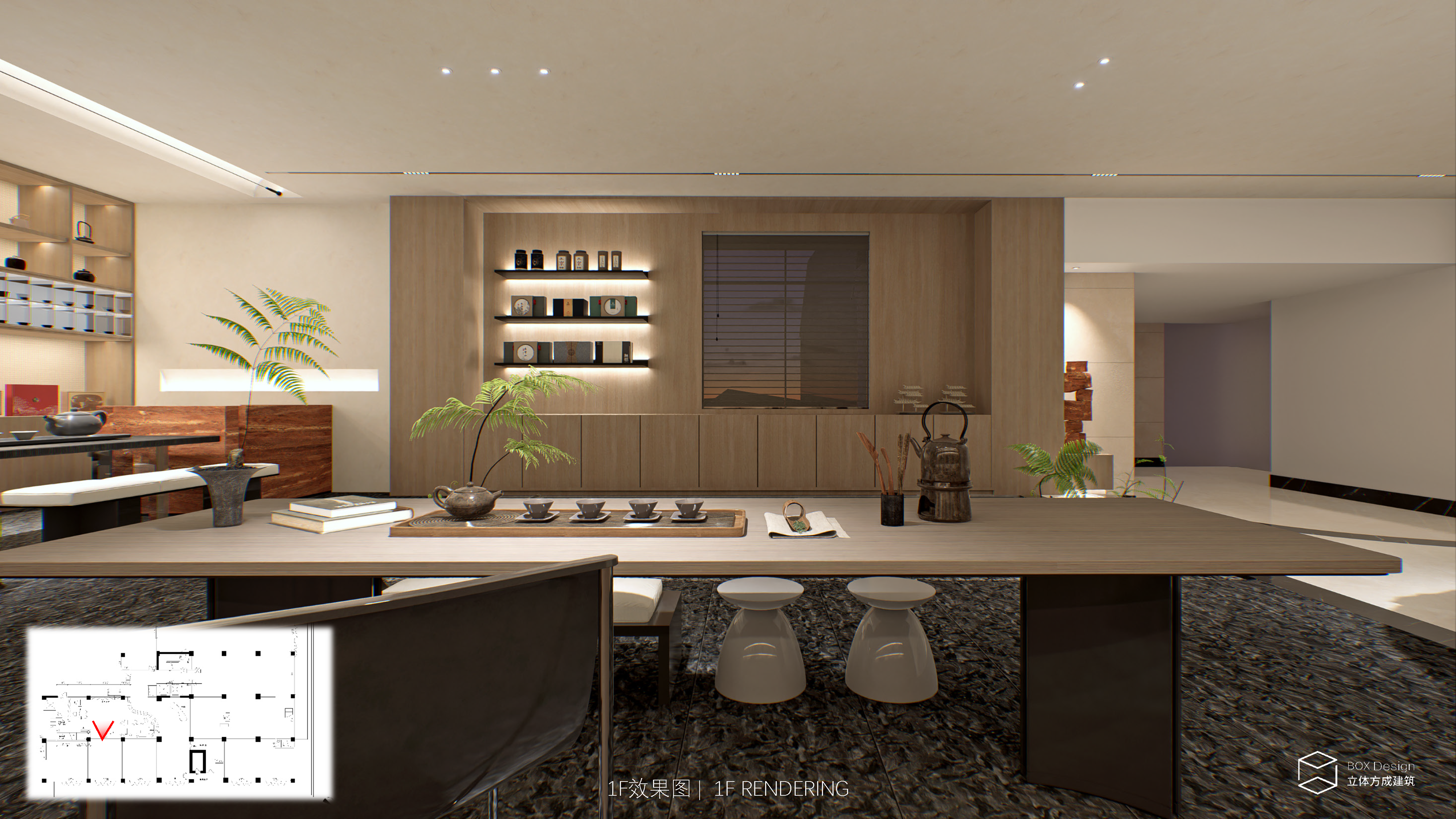 酒店门头与茶室设计丨中国泉州-13