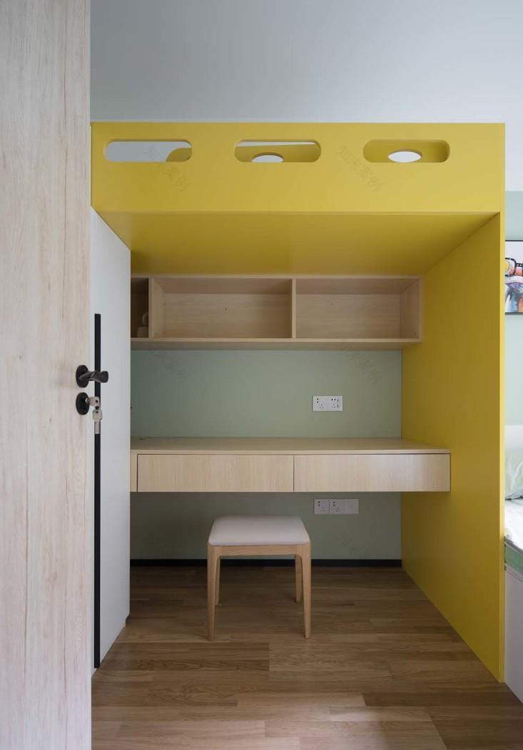 平层日式家居,温馨简约设计-55