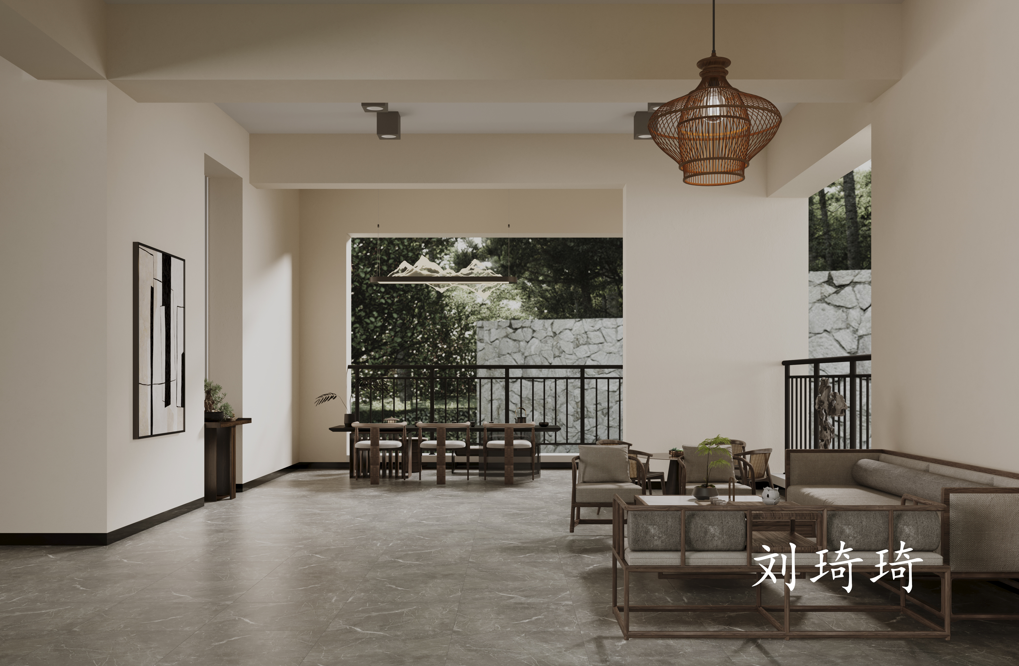 工装 | 休息区 | 诧寂空间，还原质朴舒适的歇息处-1