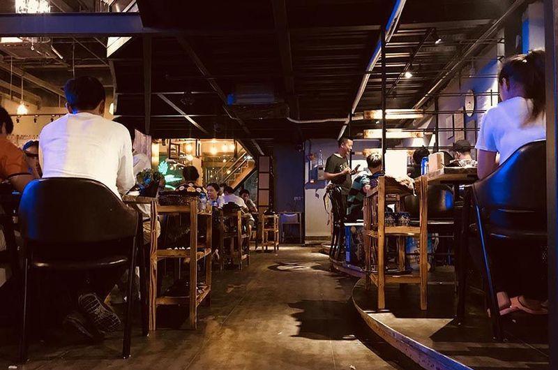 广州餐厅装修设计-聚友汇音乐主题餐厅-广深艺建设-1