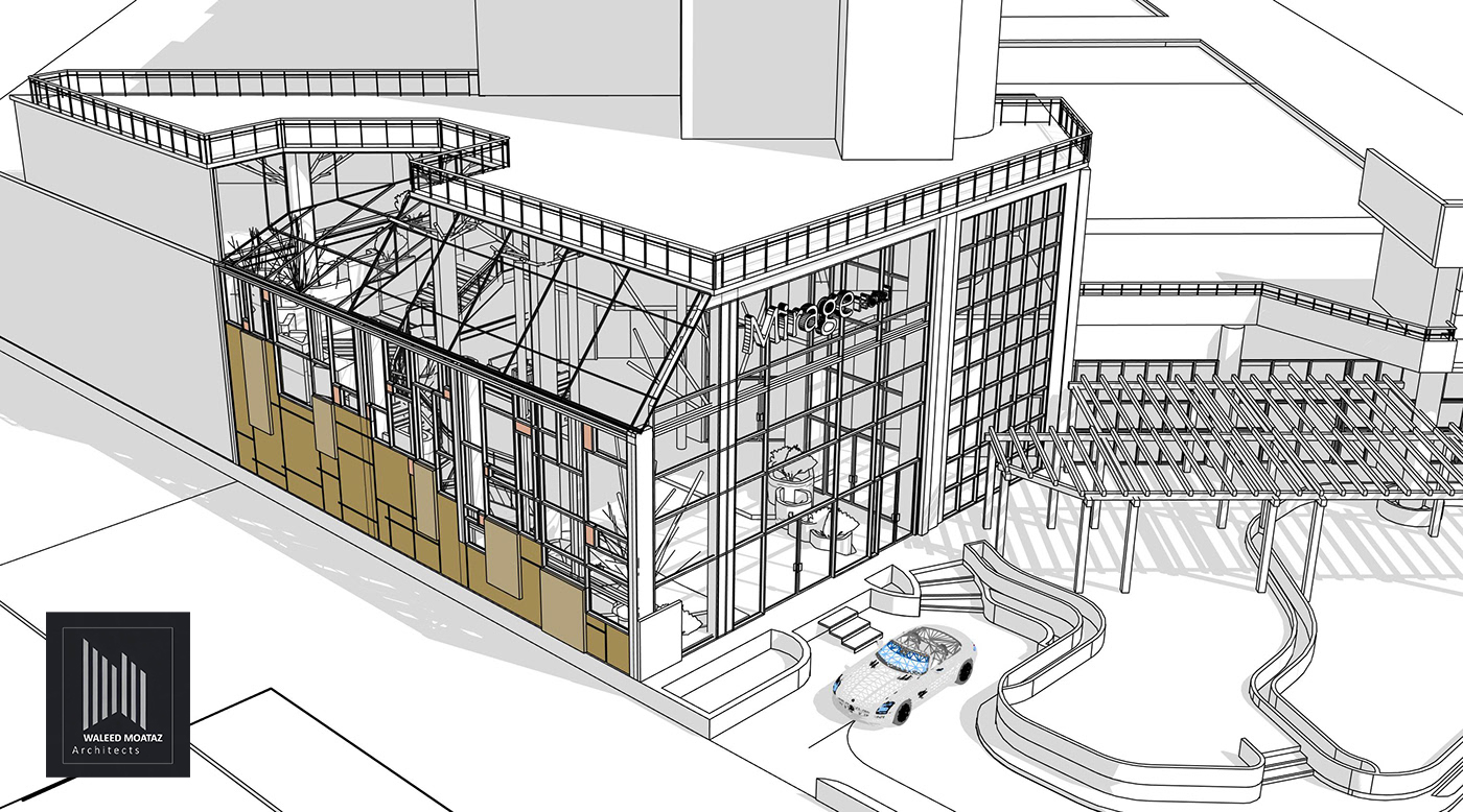 Mirage Hotel 婚礼大厅入口设计丨埃及丨Heads Dr. Salah Hareedy & Co.-2