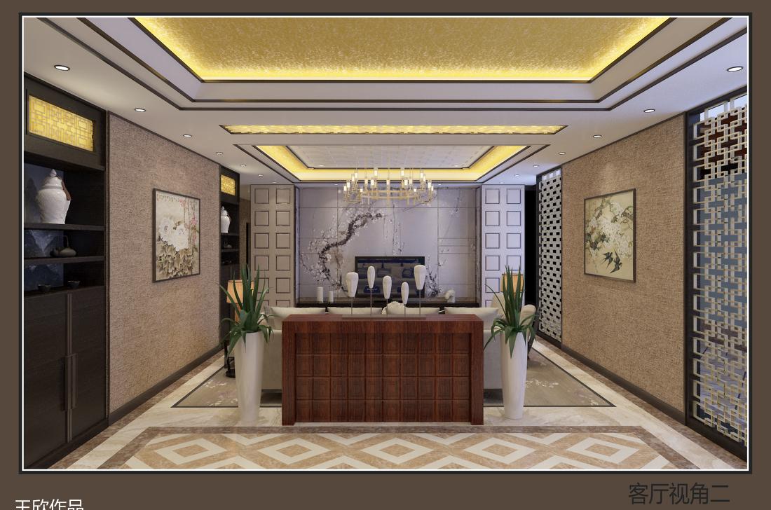 鹭洲府邸新中式风 演绎东方美学-7