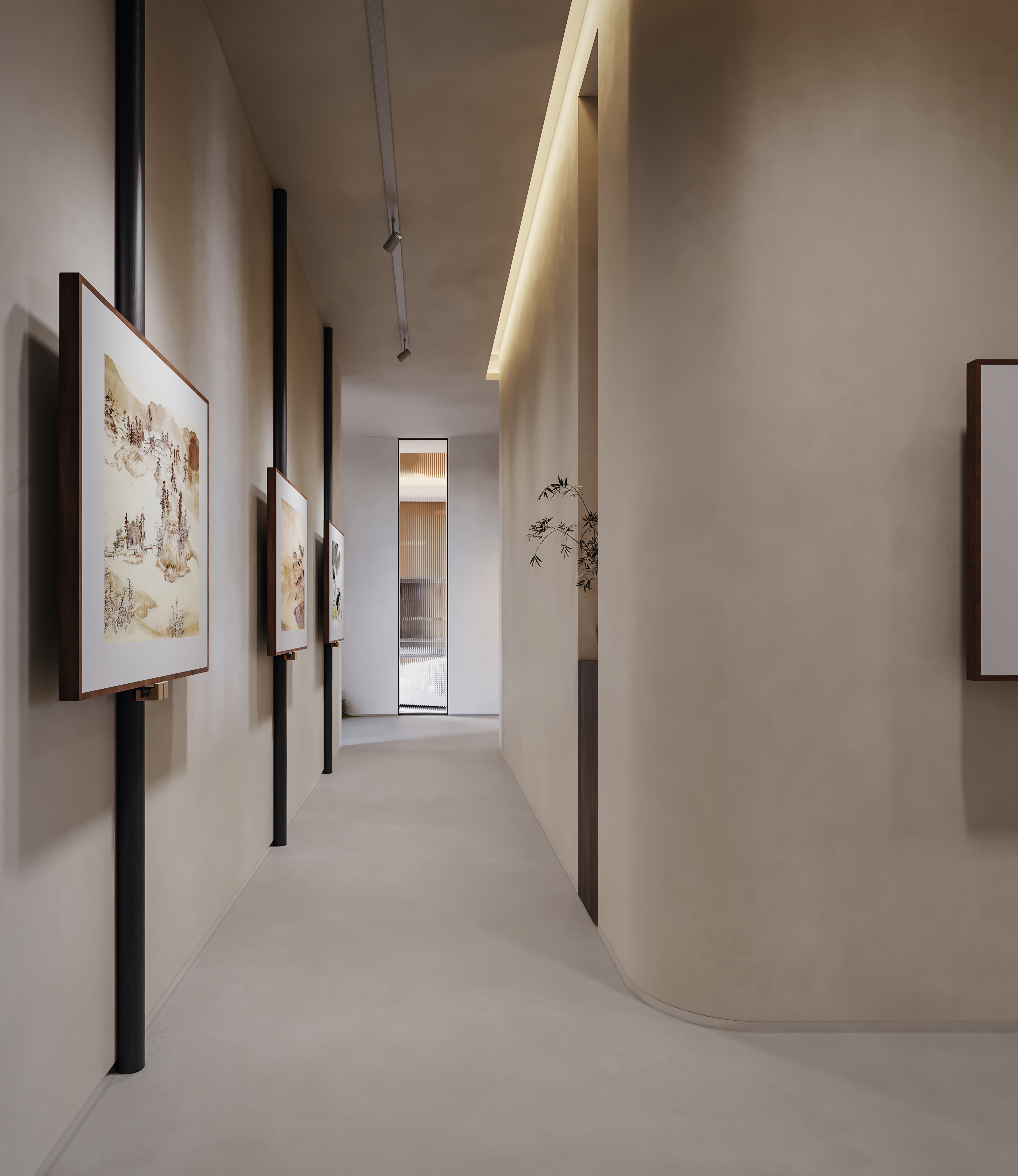 侘寂风工作室，办公室-1