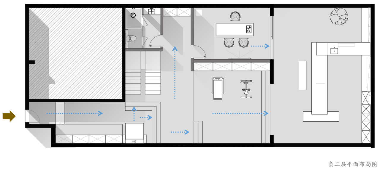 720㎡现代雅奢别墅，优雅从不需张扬-4