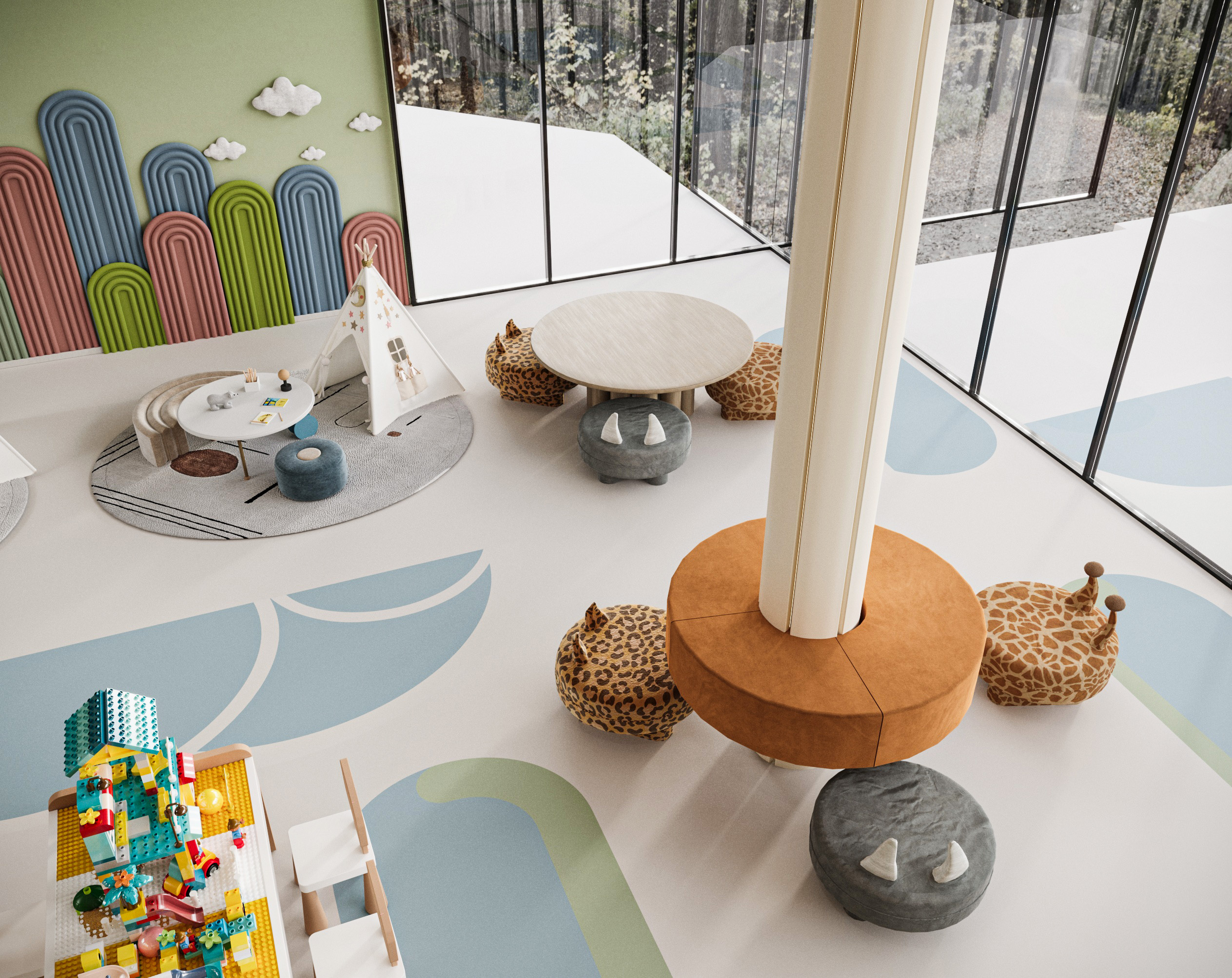 儿童活动区丨阿联酋迪拜丨Rania Al Kahky-12