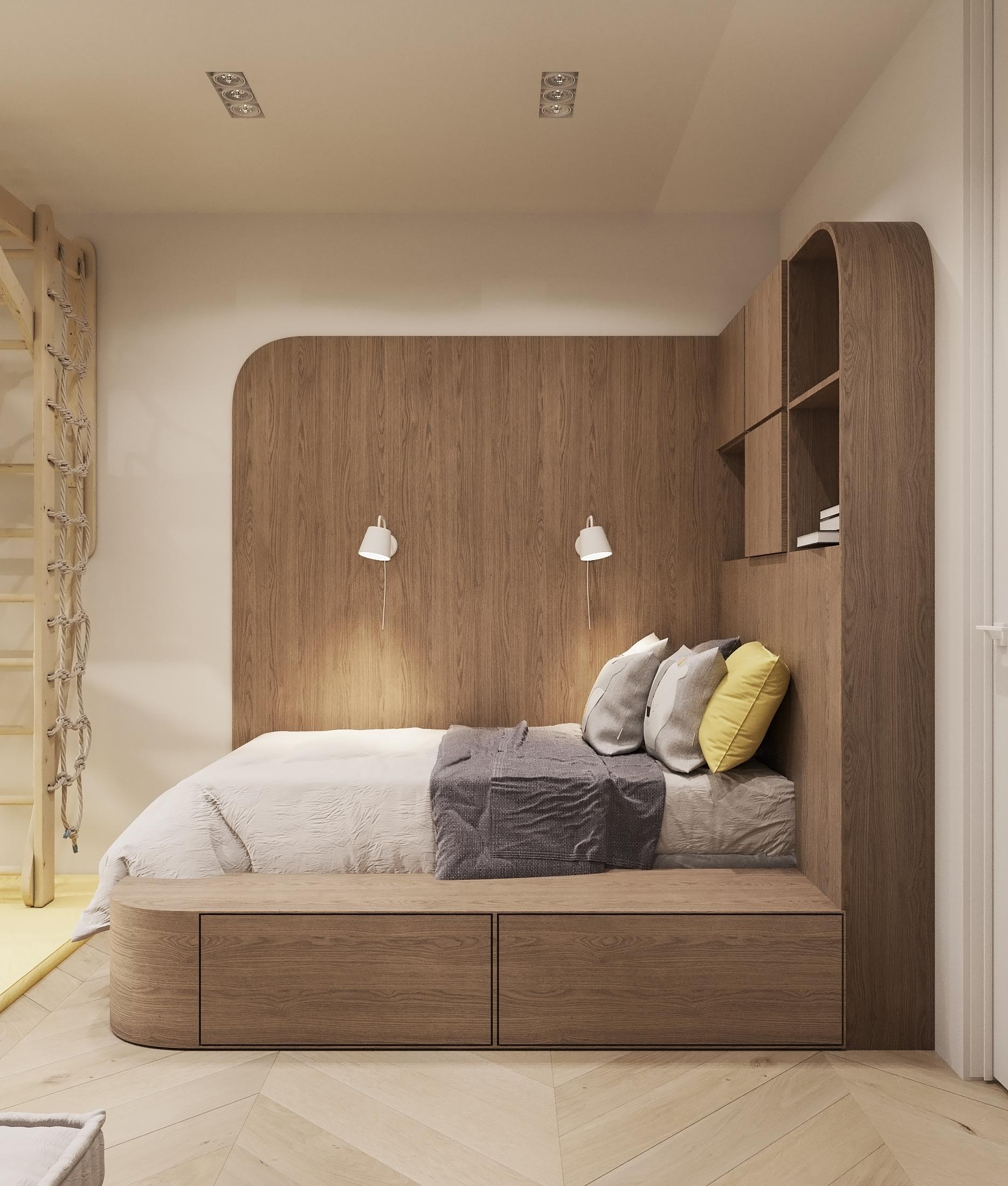 舒适的木质元素140平简约私宅！ | Paintit-29