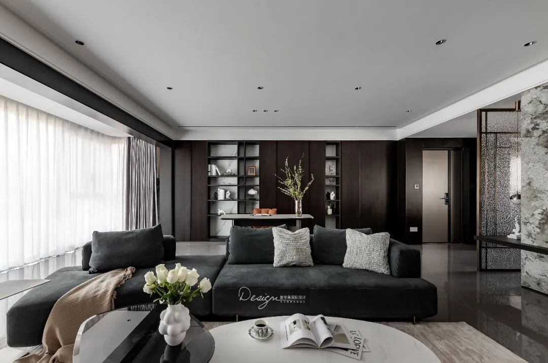 融创文旅城 170㎡现代格调私宅丨紫苹果装饰集团-36