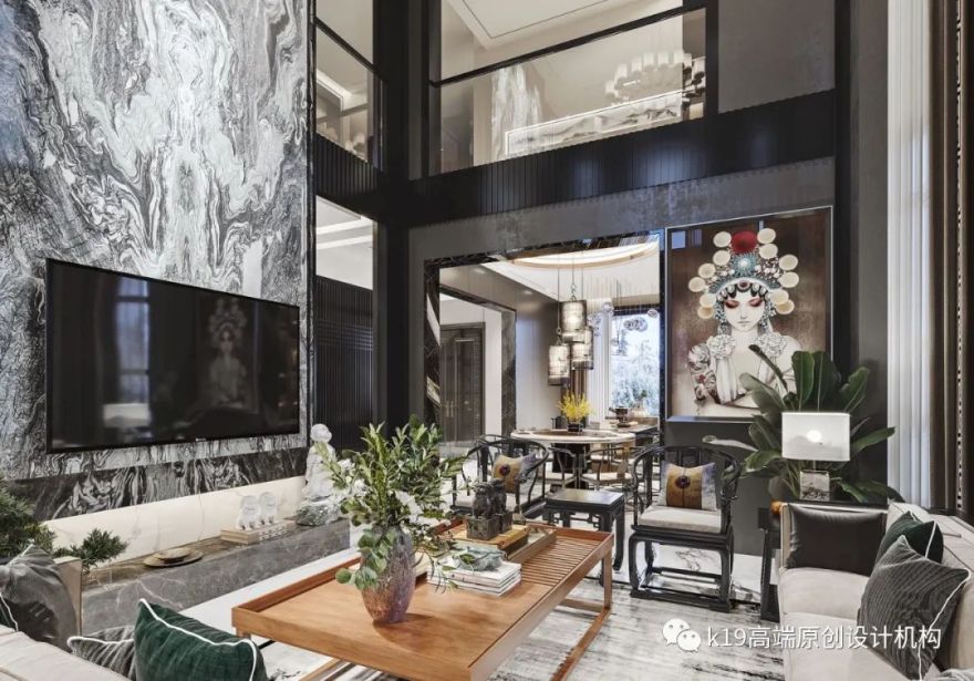 恒大金阳新世界 580㎡新中式独栋别墅丨K·19 高端原创设计机构-20