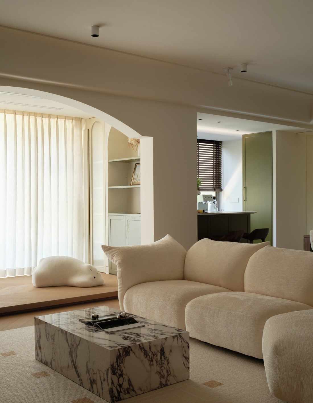 177㎡大平层高级感装修法式中古丨启物空间设计-10