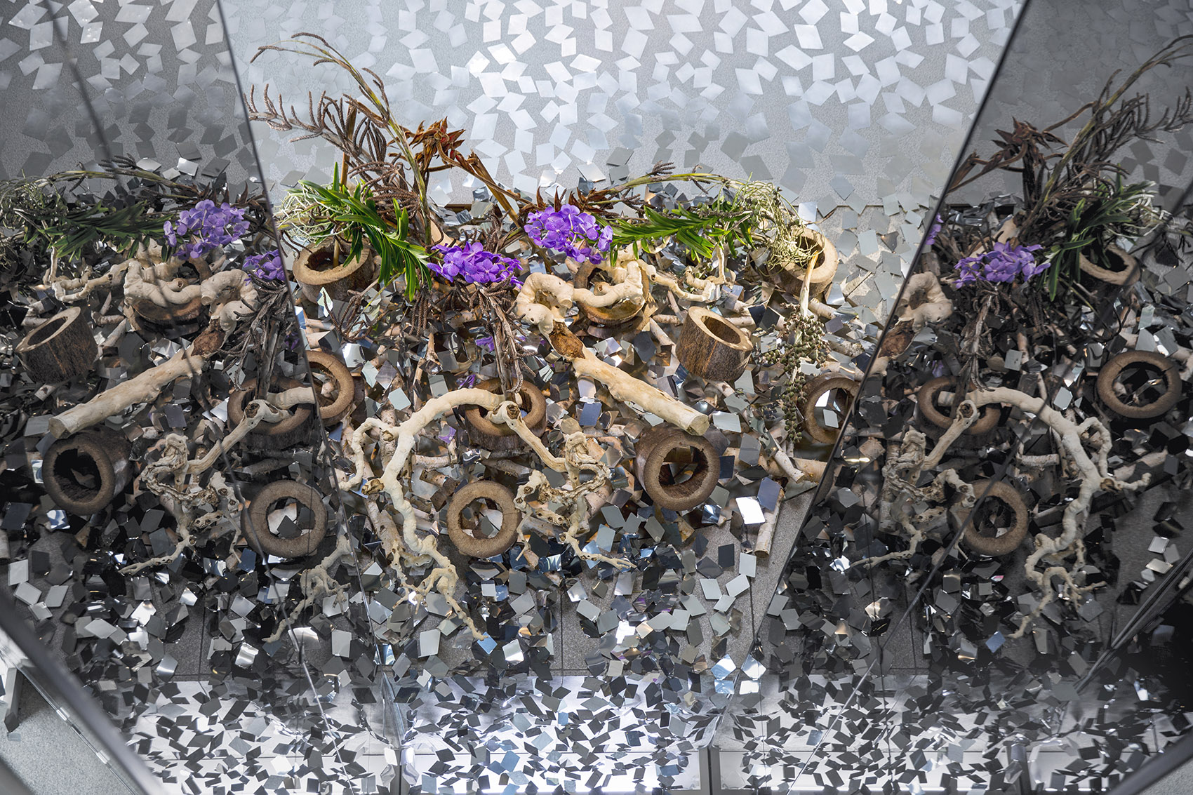 常青藤万花筒,花艺学校的展示空间 / nendo-47