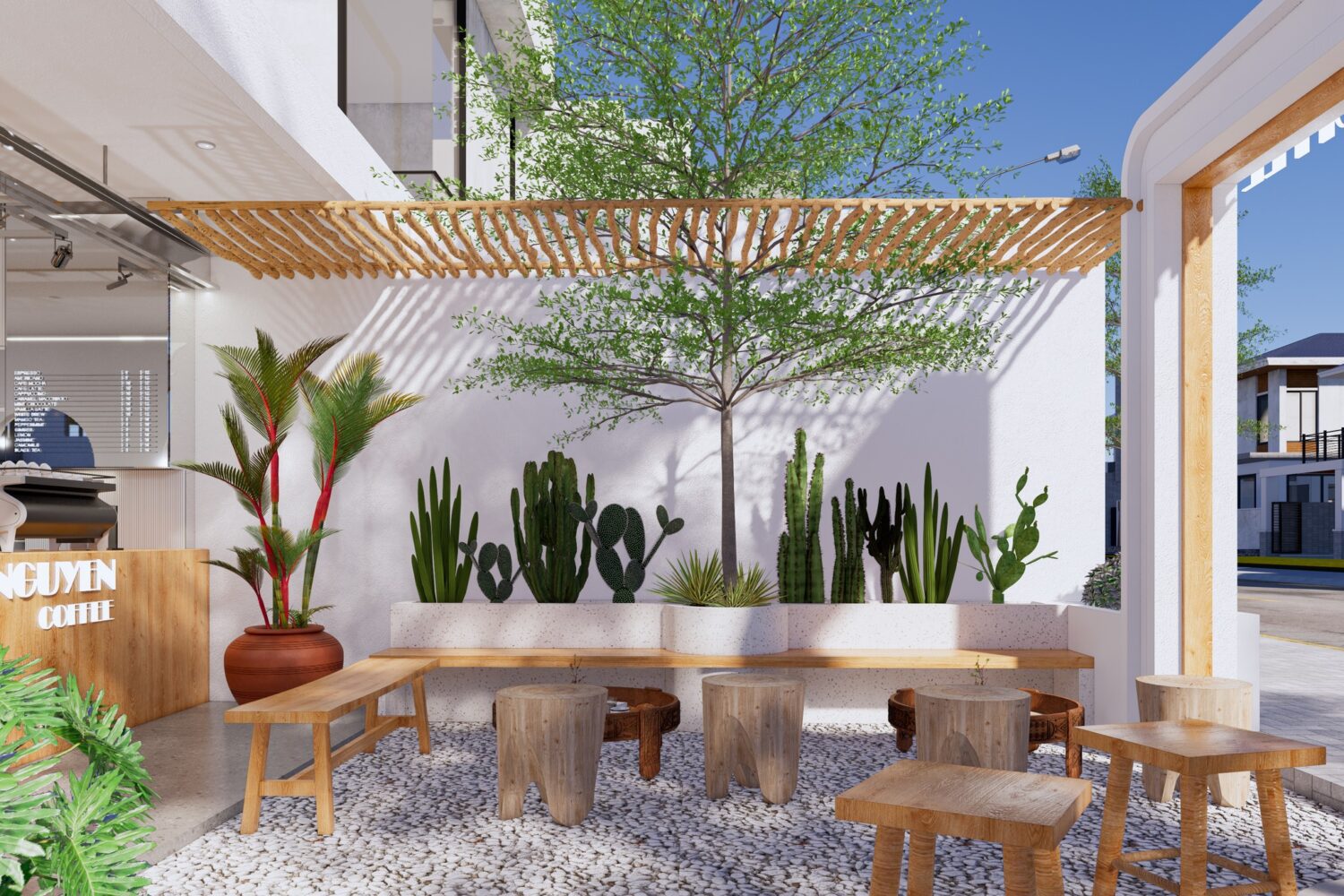 Sketchup咖啡室室内模型丨Nguyen Anh Kiet-6