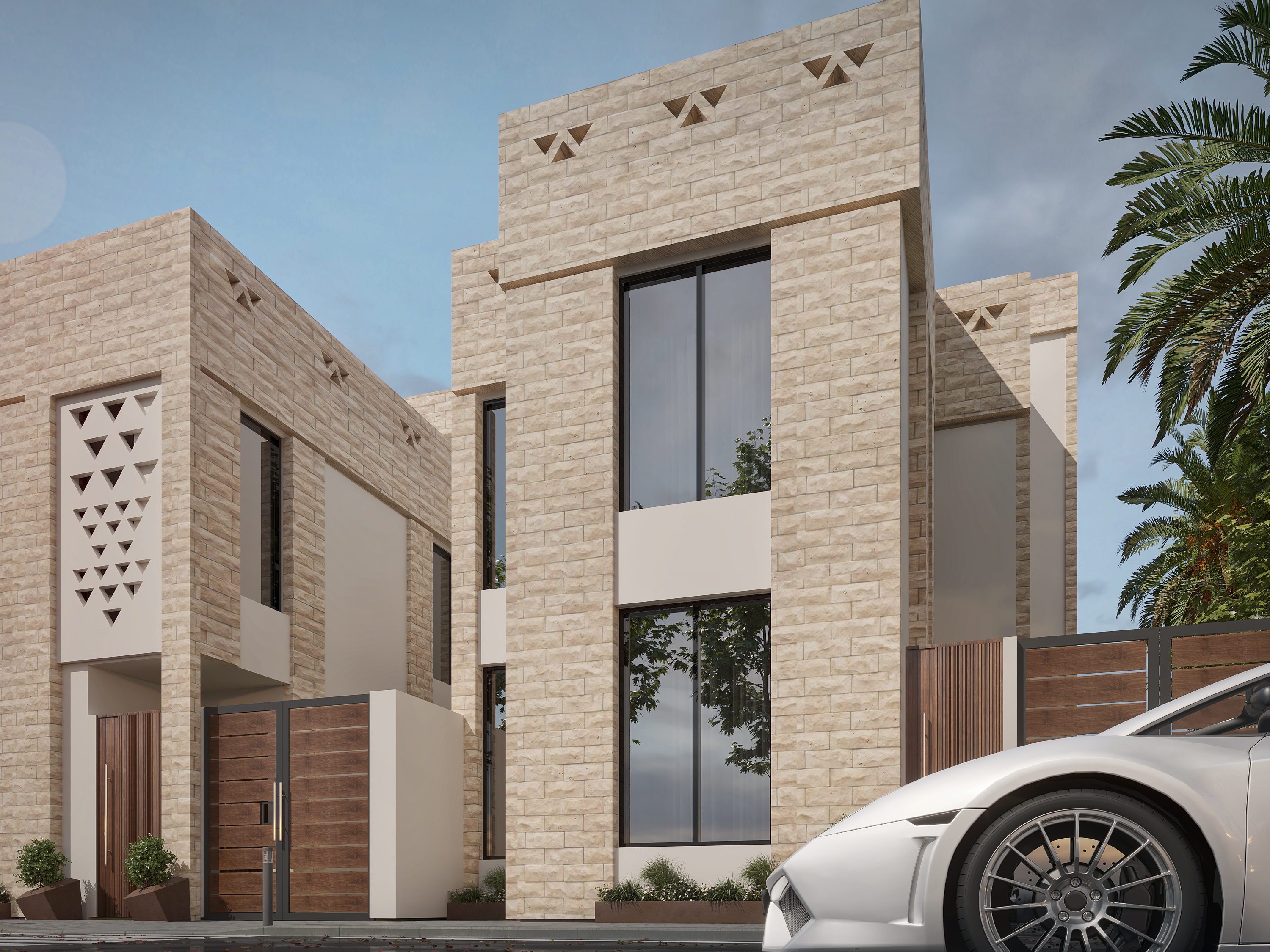 自建别墅丨沙特阿拉伯利雅得-7