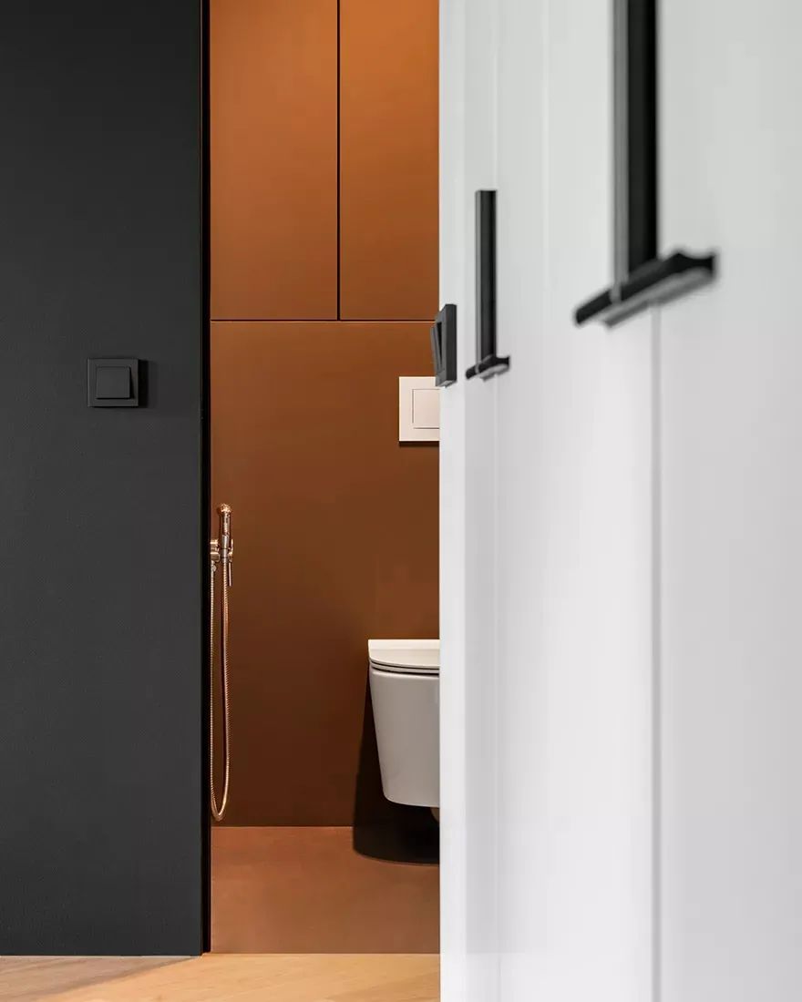 黑白魅力 · 120㎡艺术空间设计丨Alexandra Burmistrova-47