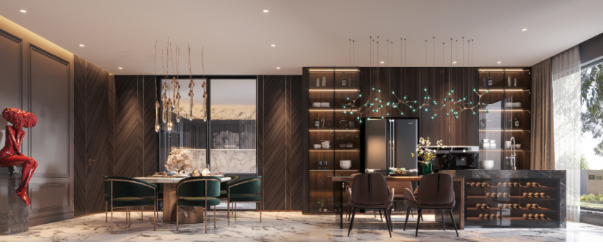 海域香廷·意式别墅丨中国南昌丨东咫集团丨达普利装饰设计工程-29