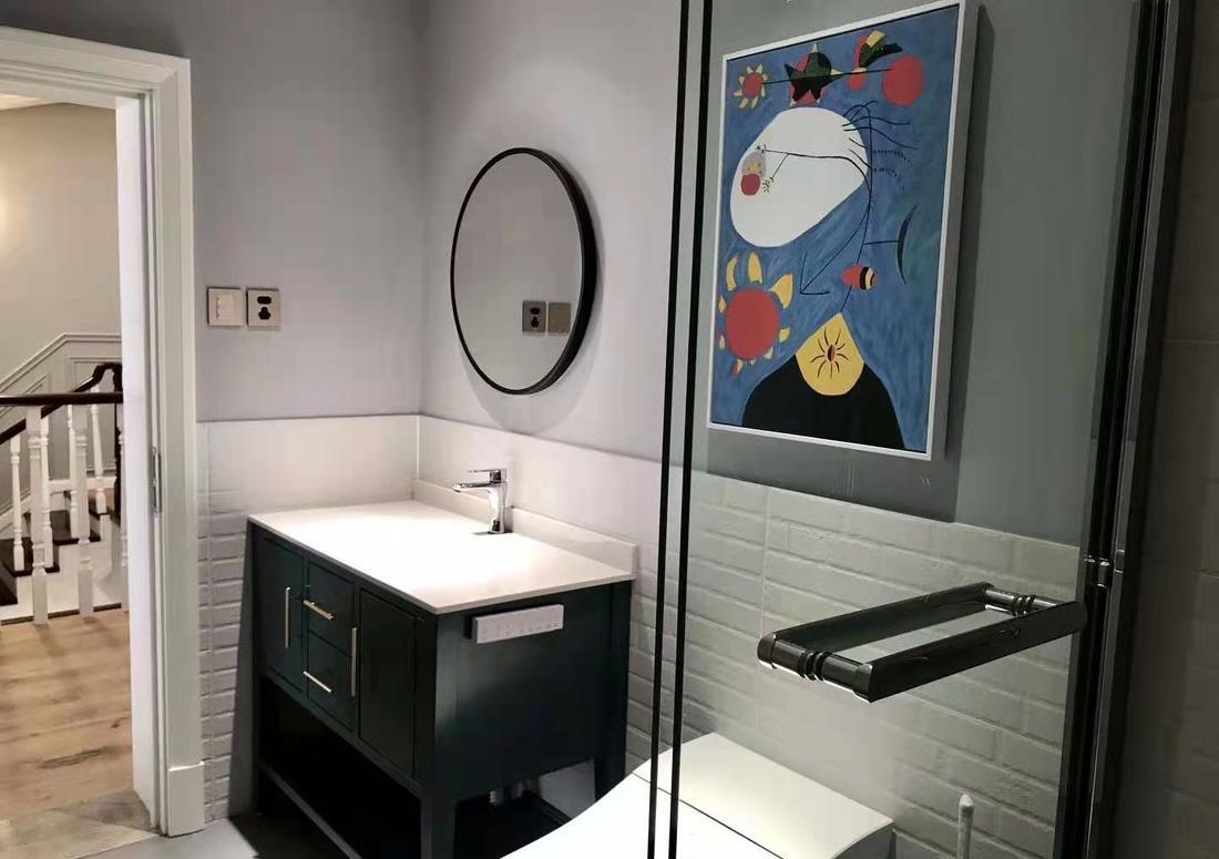 220 平米现代美式舒适家居空间设计-6