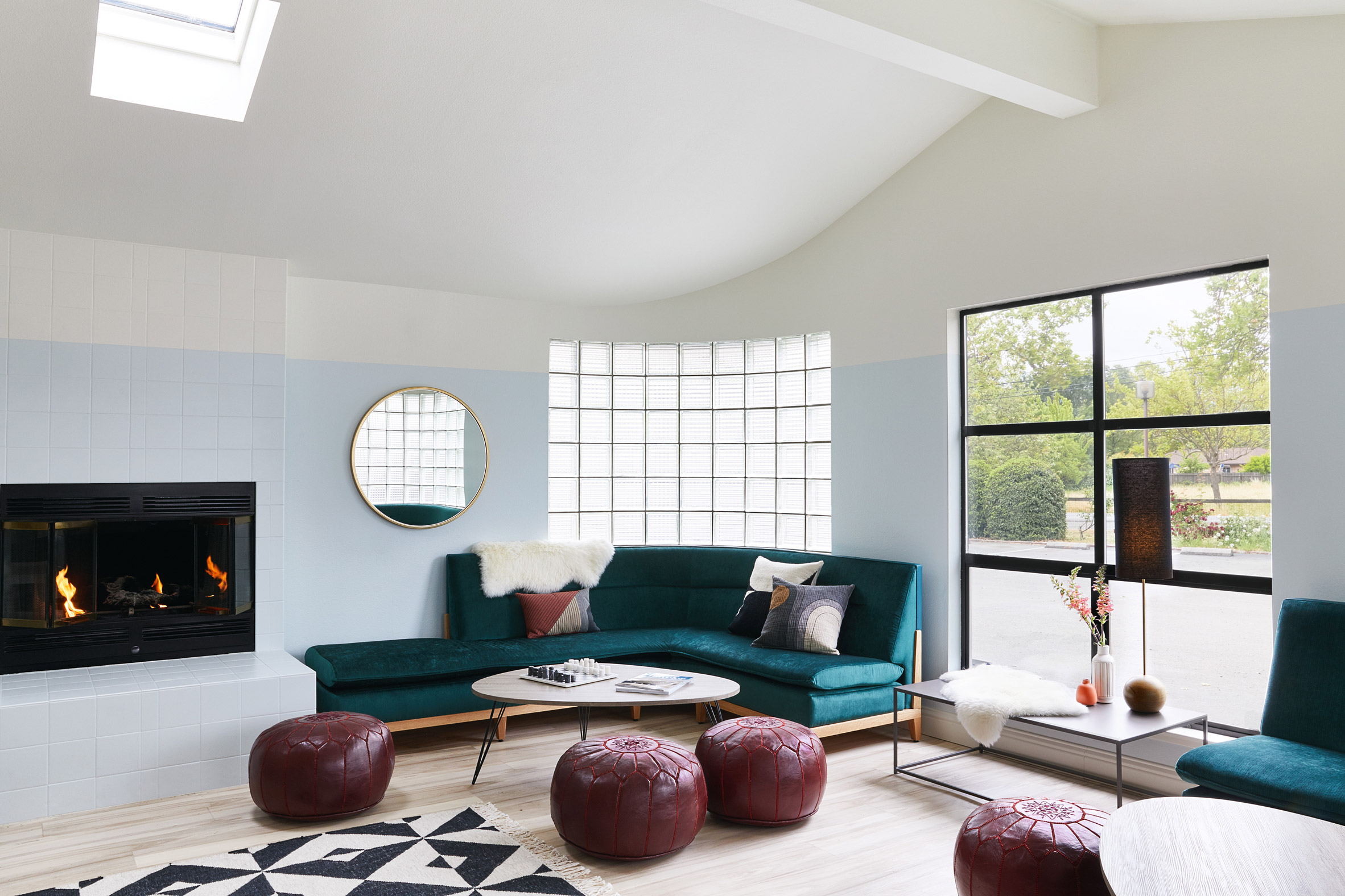 AvroKO's interiors for Calistoga Motor Lodge and Spa look like "a fictitious Wes Anderson film"-10