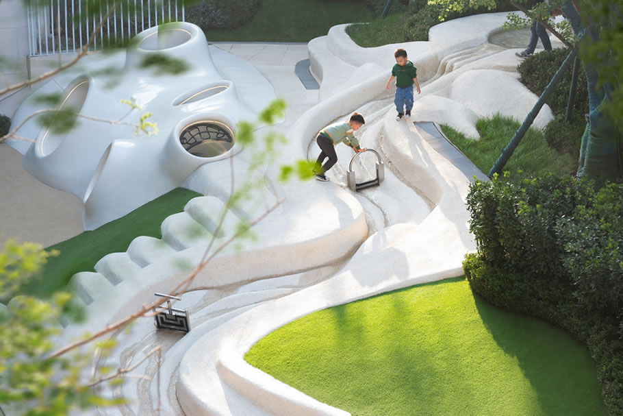 济南中海阅麓山儿童树洞乐园丨中国济南-3