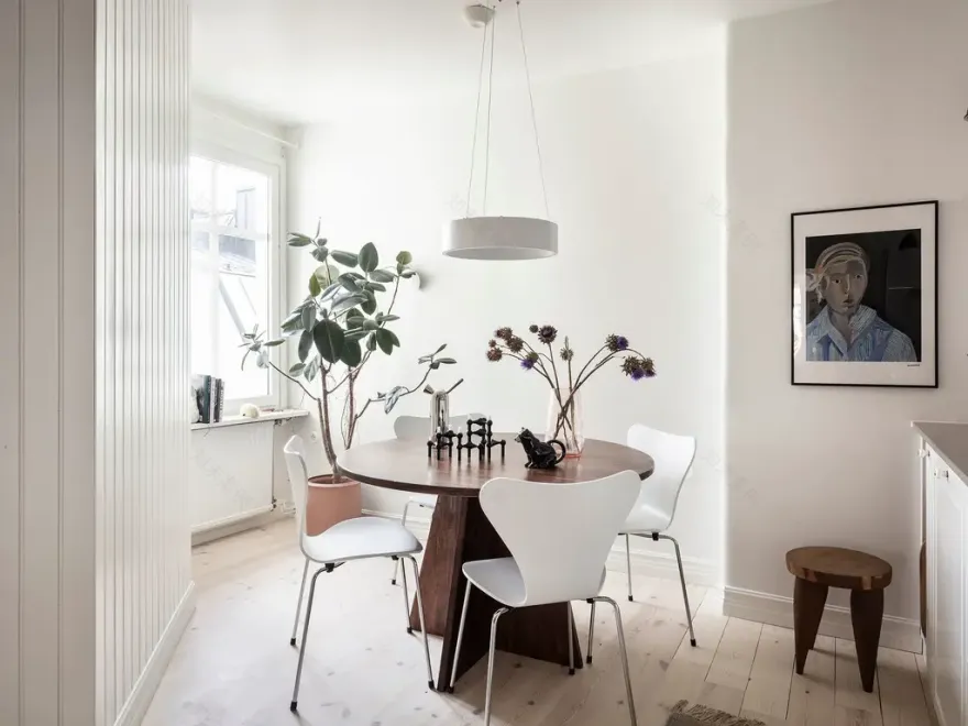 温馨舒适的斯堪的纳维亚风格公寓设计-6