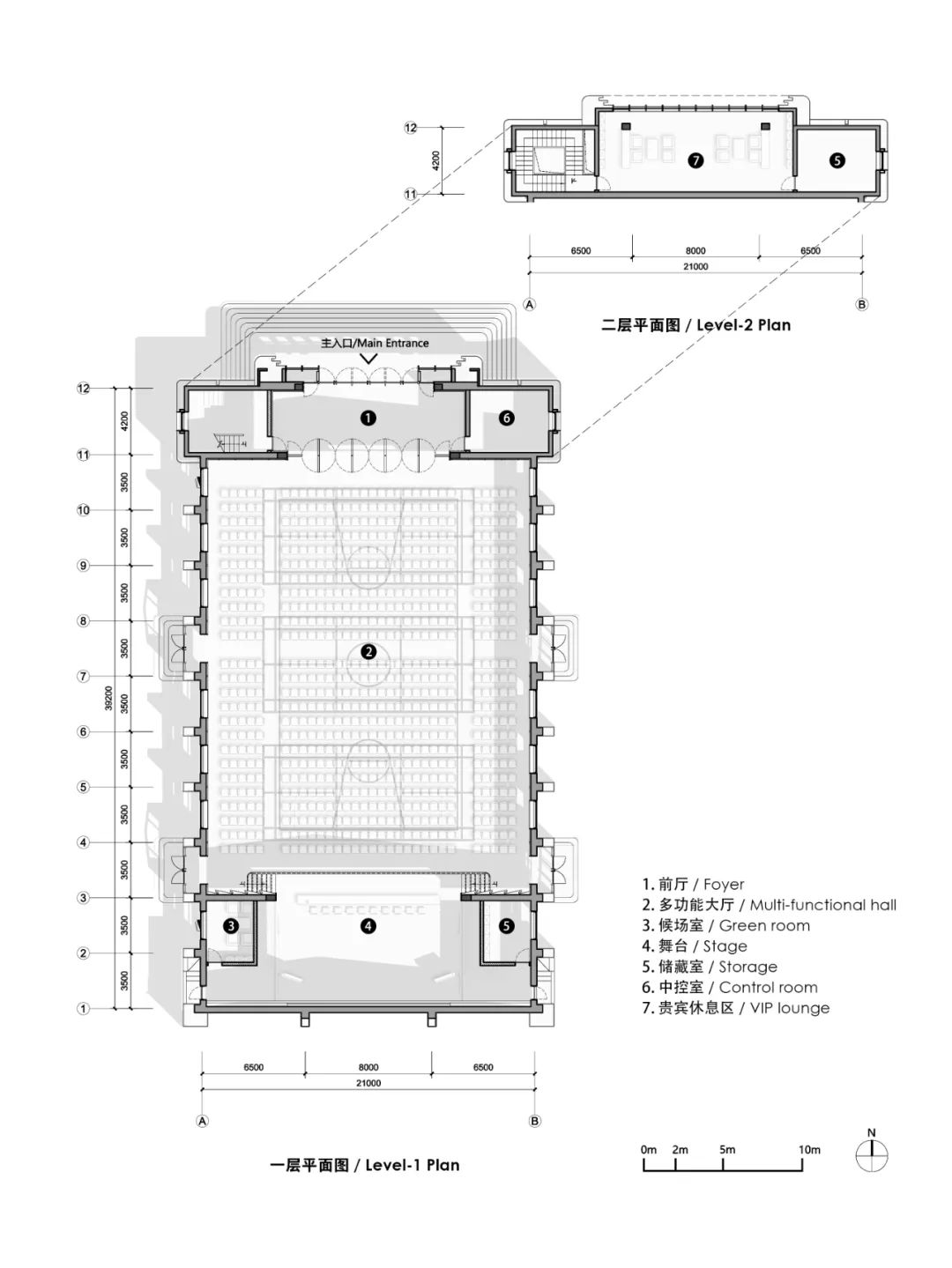 安康中学礼堂改造丨中国安康丨UUA建筑师事务所-130