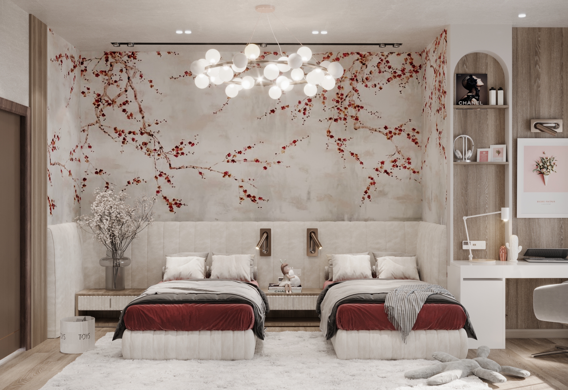 Rehab Villa 室内可视化设计丨Taj DesignSherif Helal-37