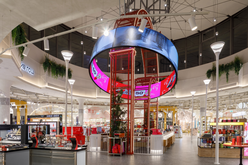 彼得堡百货商场里的RIV GOSH商店室内设计丨俄罗斯莫斯科丨Pergaev Bureau-9