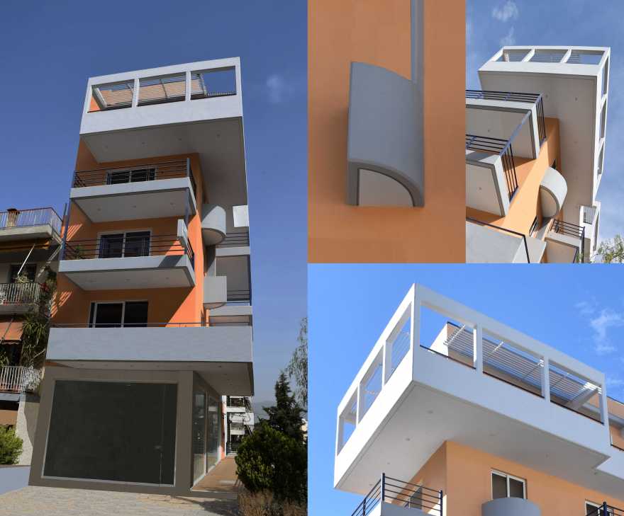 a building between others-0