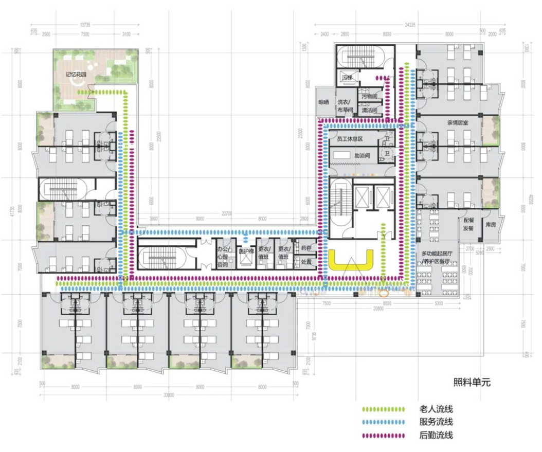深圳龙岗区养老护理院丨中国深圳丨尼克建筑设计集团+中机国际工程设计研究院有限责任公司-84