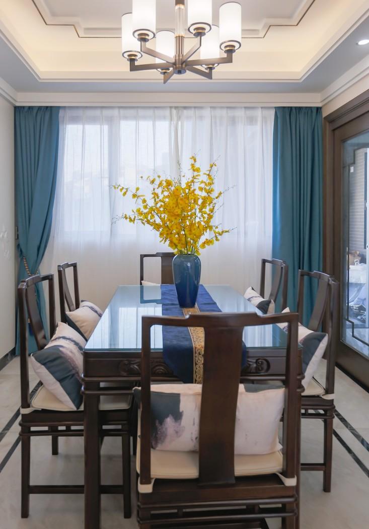 浩天小萌牛丨新中式风格平层设计,温馨港湾慢享生活-9