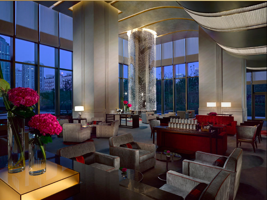 傅厚民AFSO 上海静安香格里拉大酒店3F中餐厅夏宫CAD施工图+相片-12