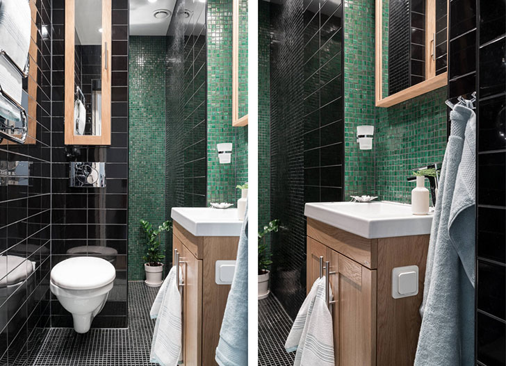 斯堪的纳维亚风格一居室打造私密卧室-17