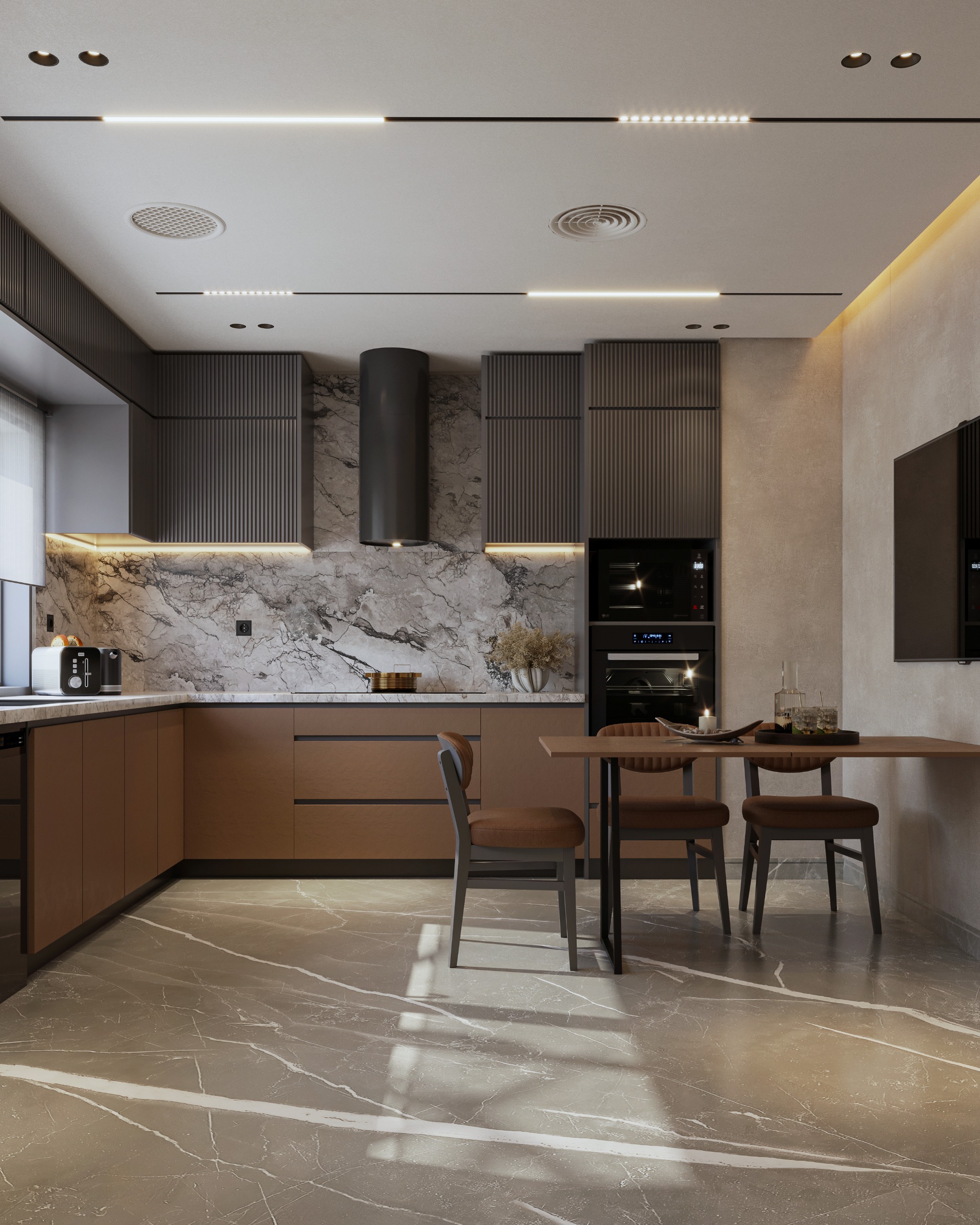 Kitchen - Sodic Villa-0