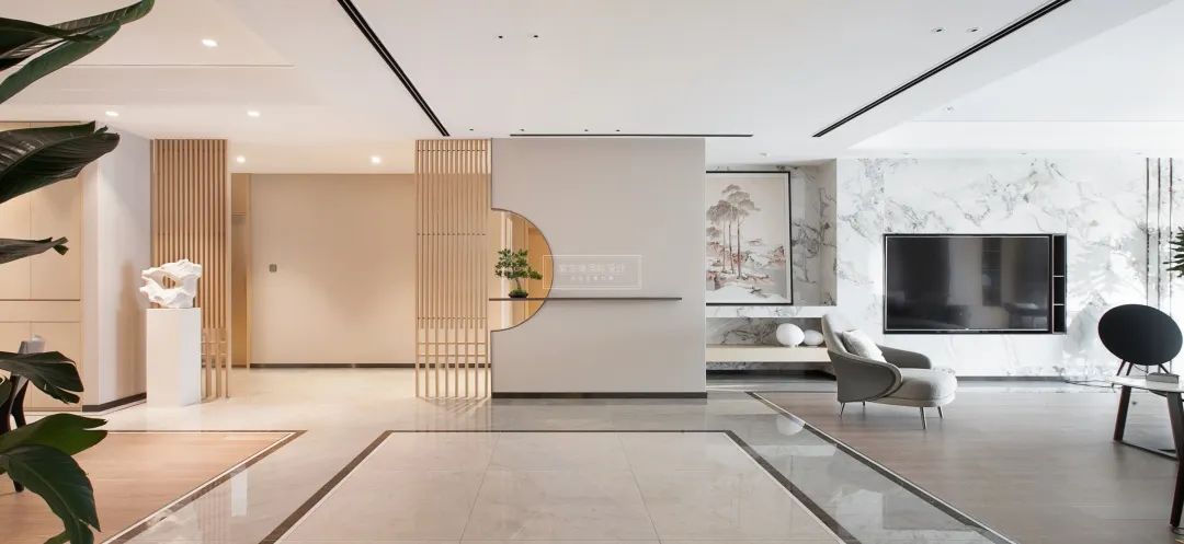 现代简约世博首岸别墅丨紫苹果国际设计-28