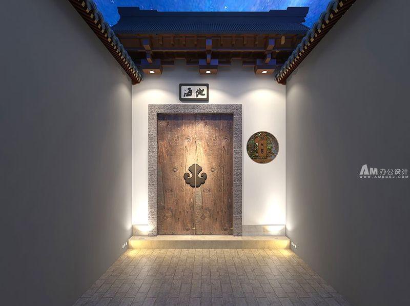 海地中式办公空间设计 | 传统与现代的完美融合-17