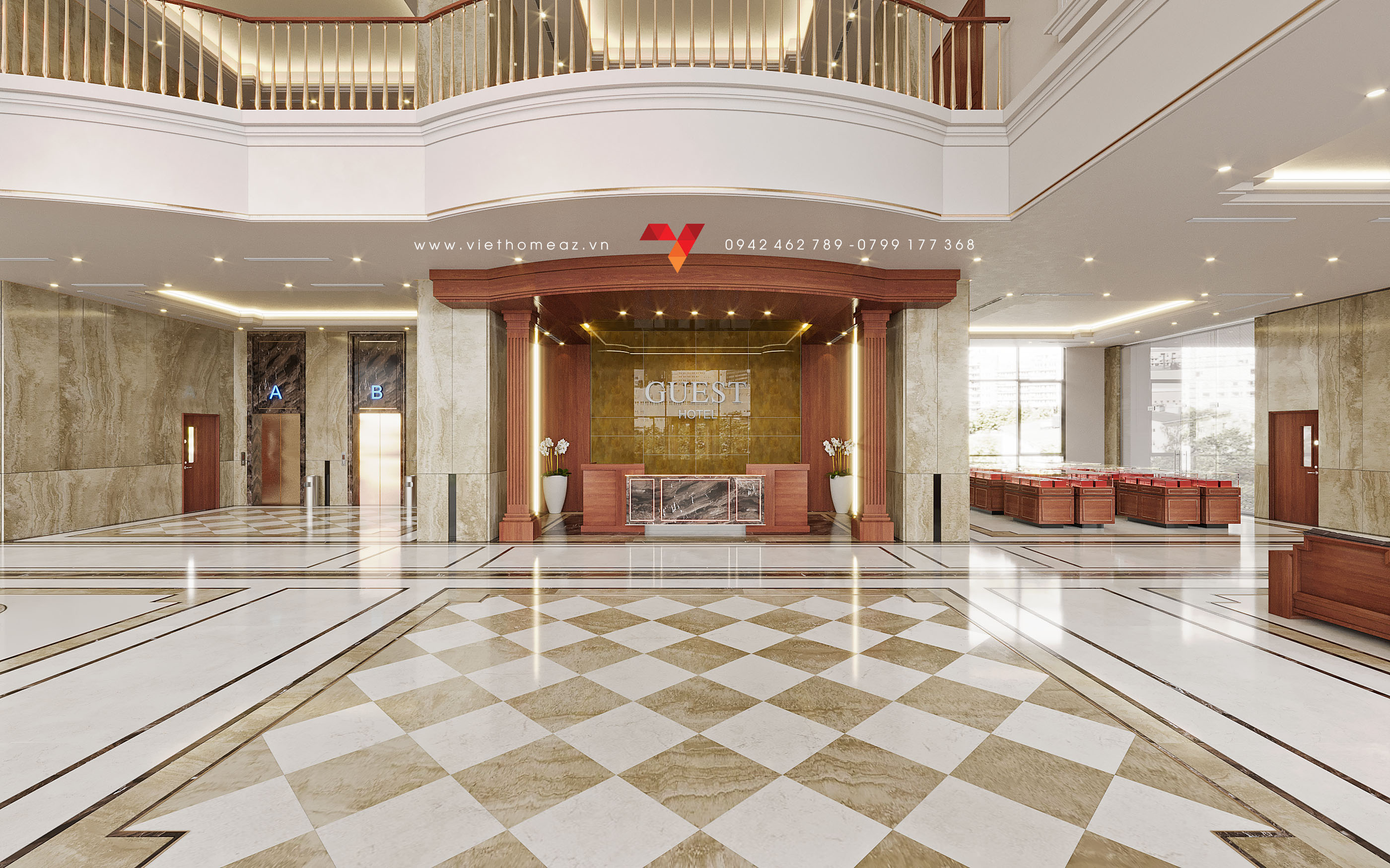 芽庄酒店室内设计丨VietHome 建筑与室内设计-7