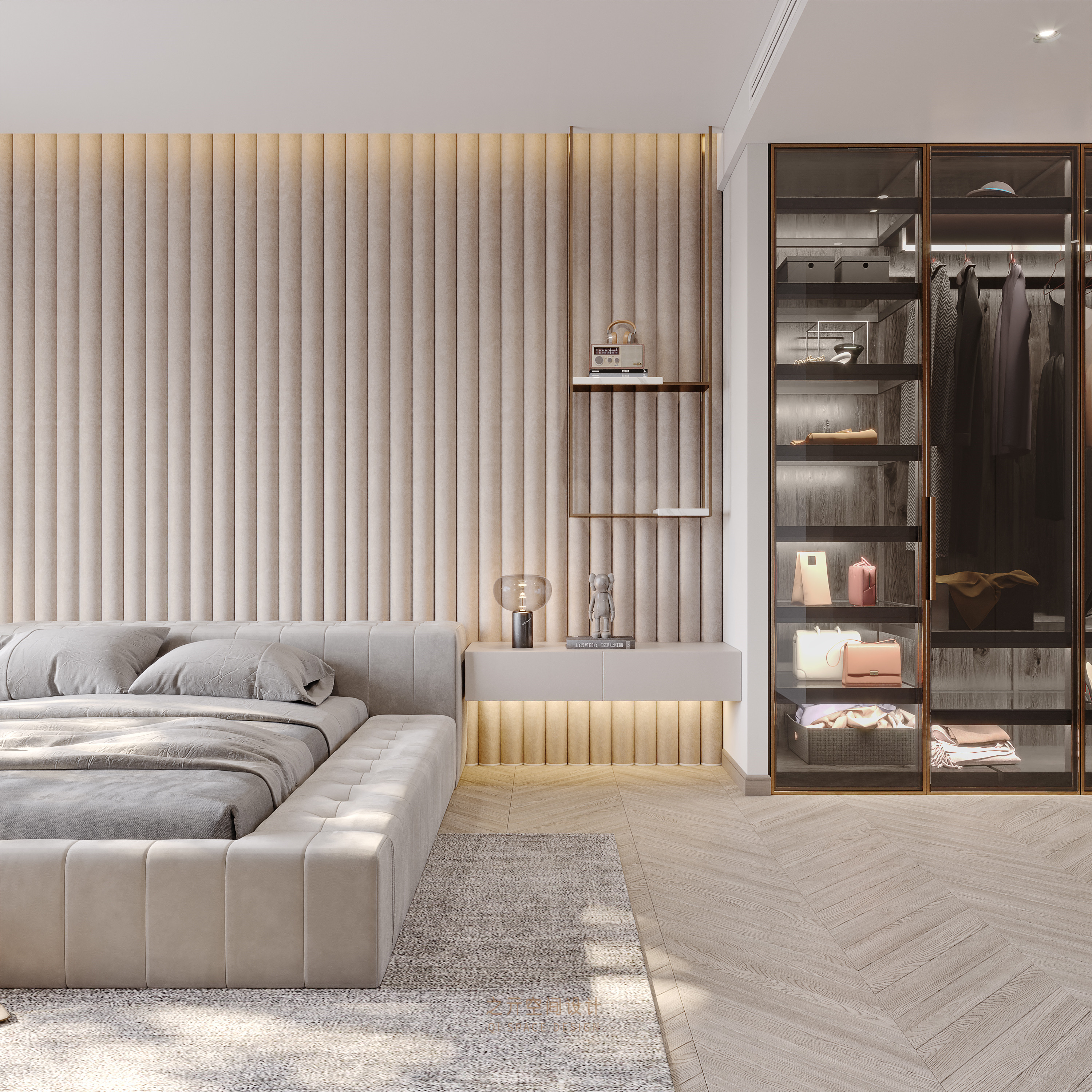 亓作 | 时尚空间 静谧享受 上海华府愉园现代风格别墅-2