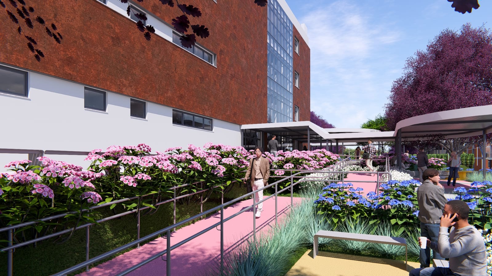 Projeto de Paisagismo para Escola Sesi Guarapuava-2