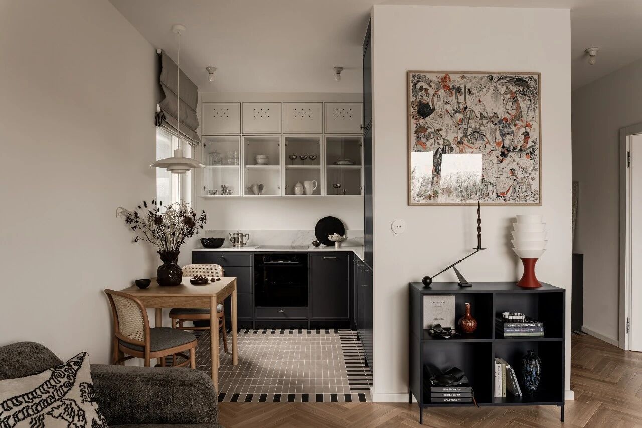 46㎡住出100㎡的幸福感！这个小家的设计绝了-0