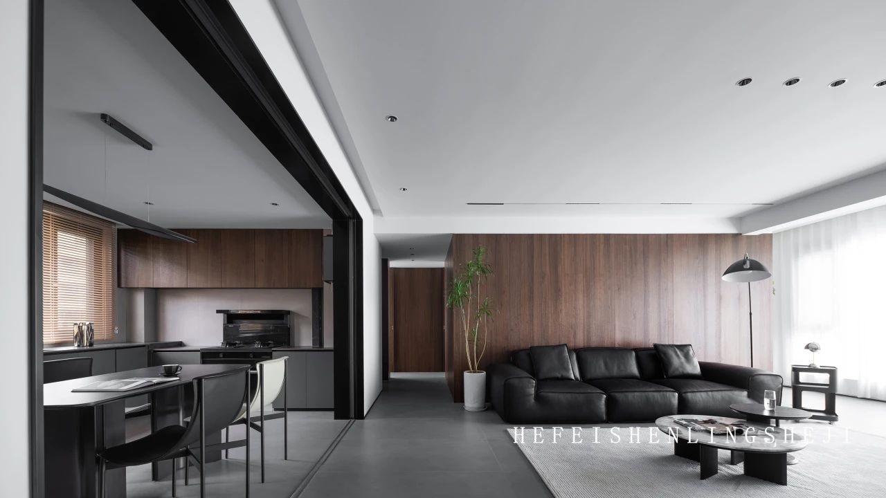 都会 1907 意式灰咖质感闲雅风致设计丨中国合肥丨深零设计-12