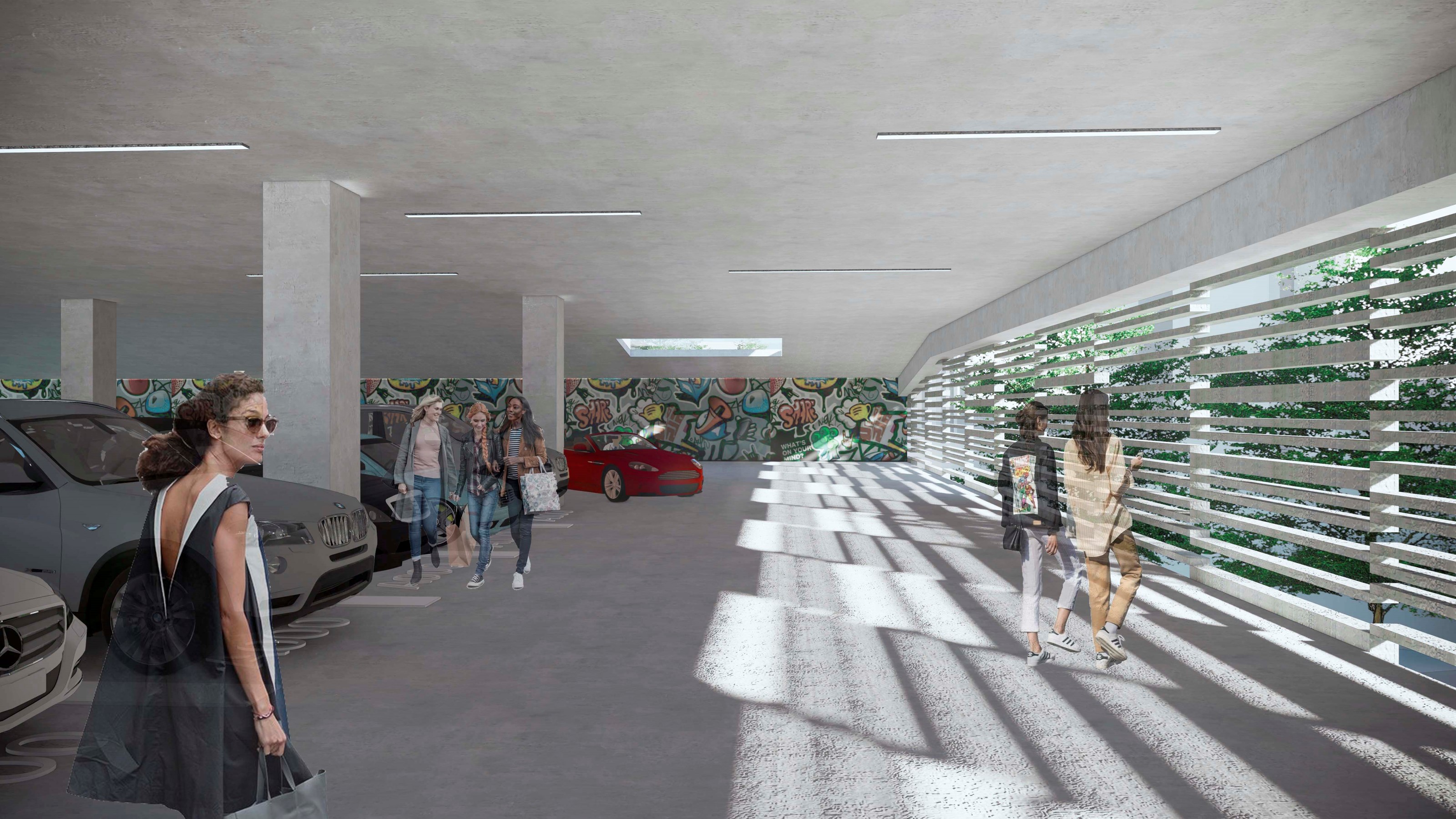 青岛聊城路停车场丨中国青岛丨gad-17