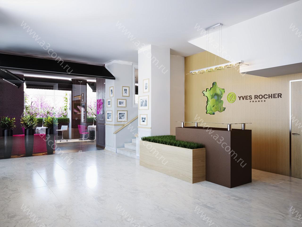 伊夫·罗歇美容院及商店设计（项目201号）丨俄罗斯莫斯科-2