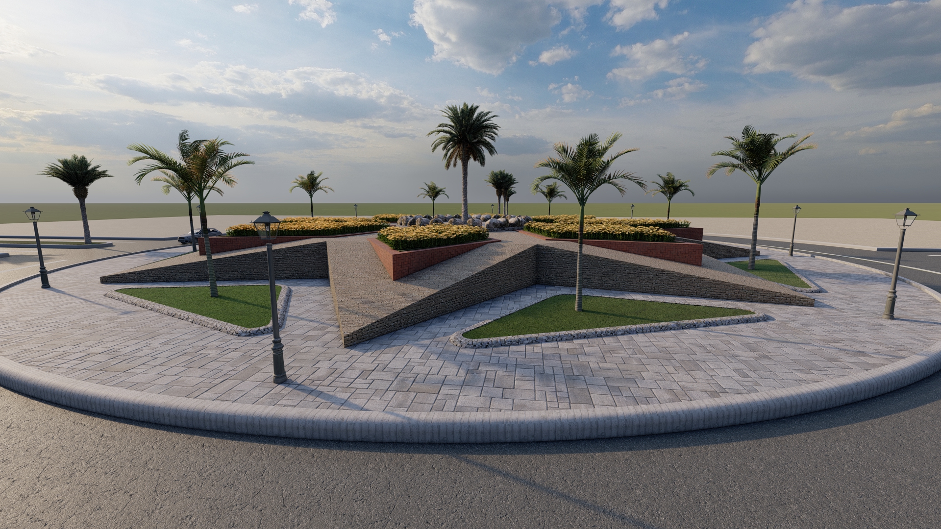 环形景观设计-5